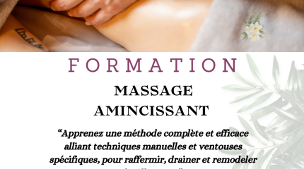 FORMATION MASSAGE AMINCISSANT