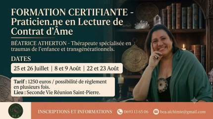 Formation certifiante en lecture de contrat d'âme